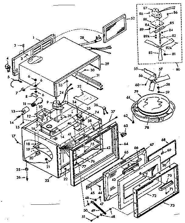 Oven section
