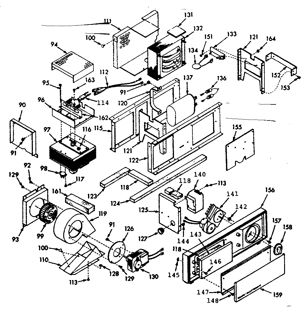 Magnetron section