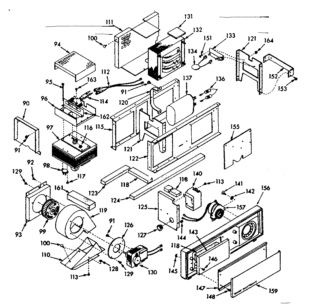 Magnetron section