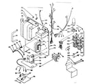 Kenmore 1039957020 chassis section diagram