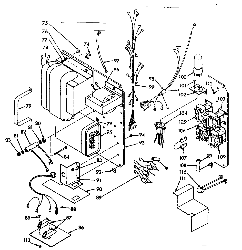 Chassis section