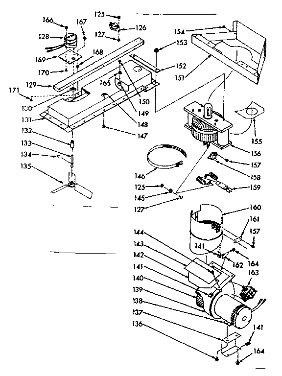 Magnetron section