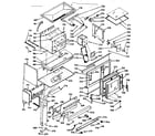 Kenmore 1039957040 upper body section diagram