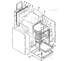 Kenmore 1197047140 body section diagram