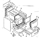 Kenmore 1199067001 body section diagram