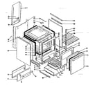 Kenmore 1199067100 body section diagram