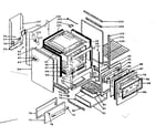 Kenmore 1199087140 body section diagram