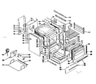 Kenmore 1199207000 body section diagram