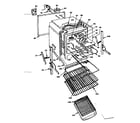 Kenmore 1554557060 oven parts diagram