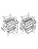 Oven door parts