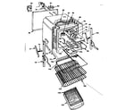 Kenmore 1554557081 oven parts diagram