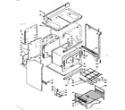 Kenmore 6286227120 body assembly diagram