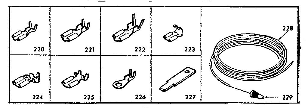 WIRING AND WIRING TERMINALS