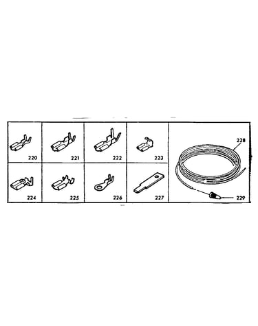 Wiring and wiring terminals