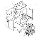 Kenmore 6289137160 body assembly diagram