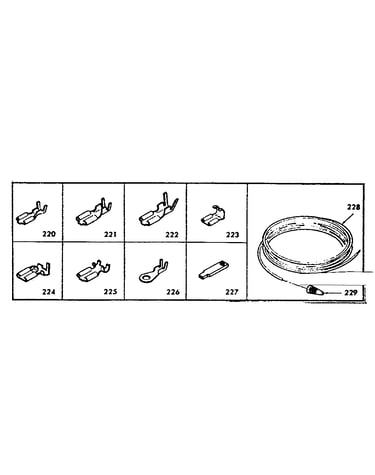 Wiring and wiring terminals