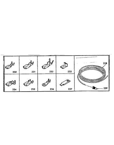 Wiring and wiring terminals