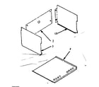 Kenmore 6477157023 optional equipment oven liner kit diagram