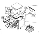 Kenmore 8504237000 body section diagram