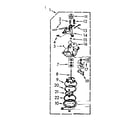 Kenmore 1107003402 pump assembly diagram