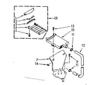 Kenmore 1107003403 filter assembly diagram