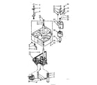 Kenmore 1107003500 drive system diagram