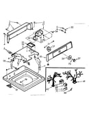 Top and console assembly