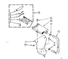 Kenmore 1107003500 filter assembly diagram