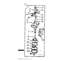 Kenmore 1107003501 pump assembly diagram