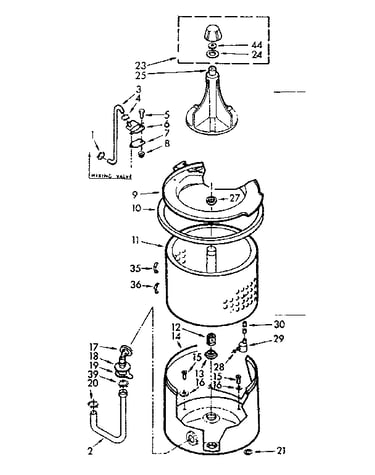 Tub and basket assembly