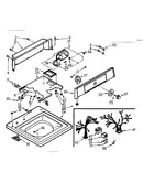 Top and console assembly