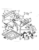 Top and console assembly