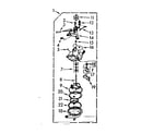 Kenmore 1107004400 pump assembly diagram