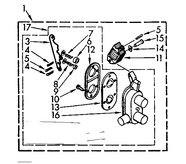 Two way valve assembly