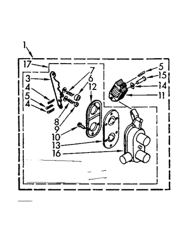 Two way valve assembly
