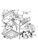 Top and console assembly
