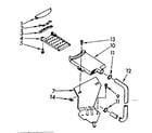 Kenmore 1107005401 filter assembly diagram