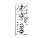 Kenmore 1107005401 pump assembly diagram