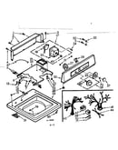 Top and console assembly
