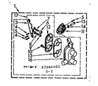 Kenmore 1107004402 two way valve assembly diagram