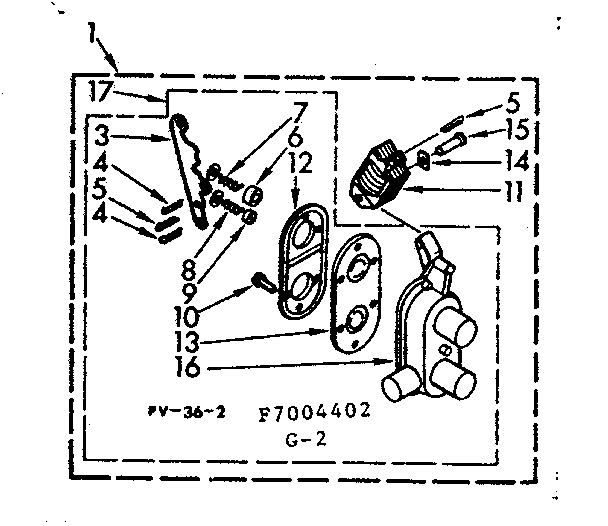 Two way valve assembly