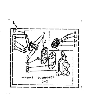 Two way valve assembly