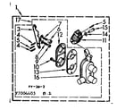 Kenmore 1107004403 two way valve assembly diagram