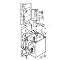 Kenmore 1107005405 cabinet parts diagram