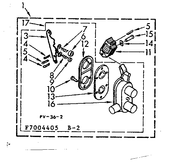 Two way valve assembly