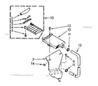 Kenmore 1107004405 filter assembly diagram