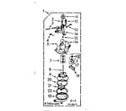 Kenmore 1107004405 pump assembly diagram