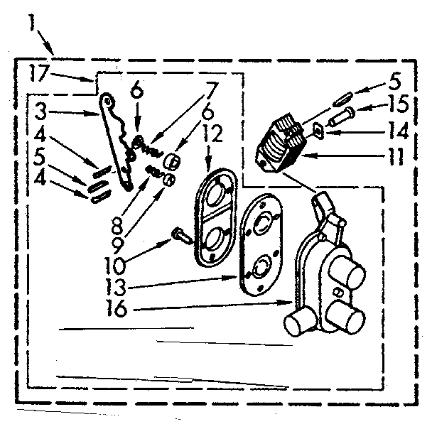 Two way valve assembly
