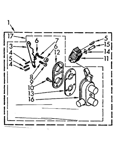 Two way valve assembly
