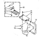 Kenmore 1107005406 filter assembly diagram